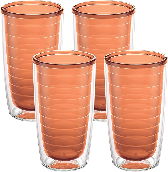 Tervis Clear & Colorful Tabletop Made in USA Double Walled Insulated Tumbler by TervisTumblerCompany