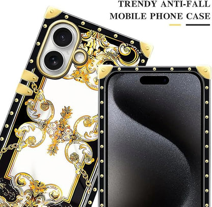 for iPhone 17 Case Luxury Golden Decoration - Image 4