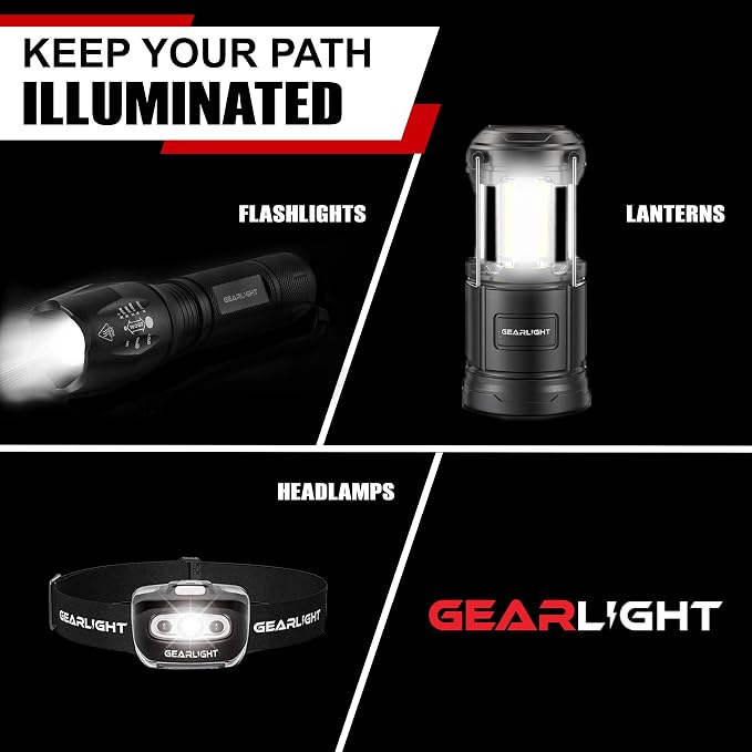 GearLight S1050 LED Flashlight High Lumens - Image 9