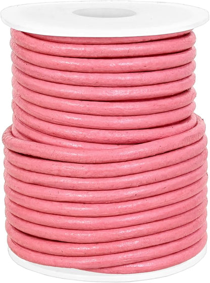 GENIQUE Real/Genuine Round Leather String Cord - Image 2