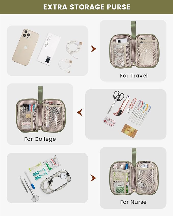 LOVEVOOK Laptop Backpack for Women, 15.6 Inch Work Laptop Bag - Image 7
