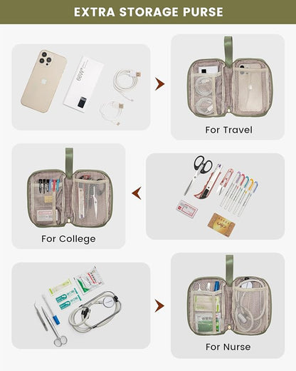 LOVEVOOK Laptop Backpack for Women, 15.6 Inch Work Laptop Bag - Image 7