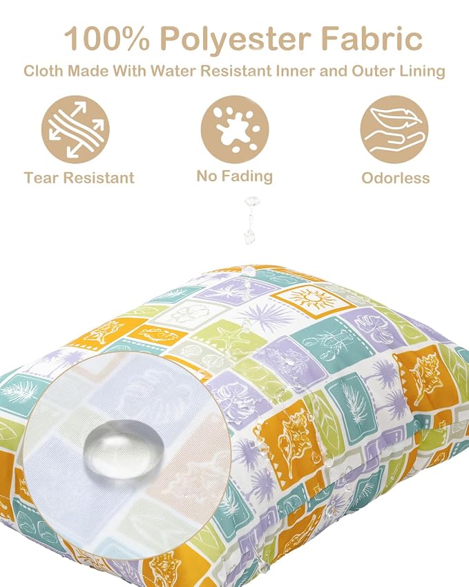 ALVABABY 2pcs Cloth Diaper Wet Dry Bags Waterproof Reusable - Image 2