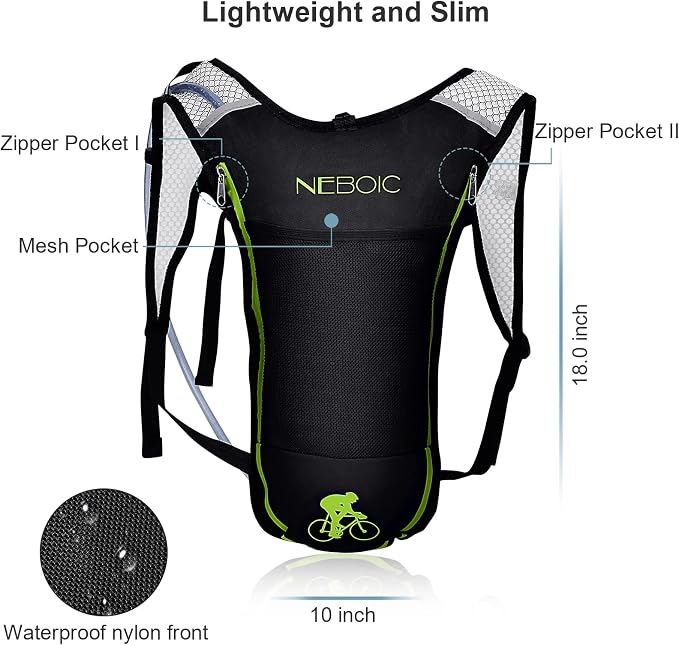 Neboic 2Pack Hydration Backpack Pack - Image 2