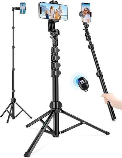 Nineigh 71" Tripod for iPhone, Phone Tripod Selfie Stick by Nineigh