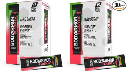 BODYARMOR Flash IV Electrolyte Packets, Strawberry Kiwi by BODYARMOR