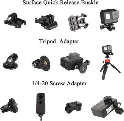Universal Action Camera Accessory Kit - Image 3