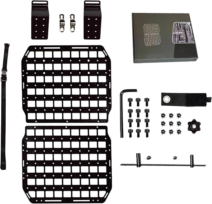 HEMSKDAYS Aluminum Rigid Molle Panel by HemskDays