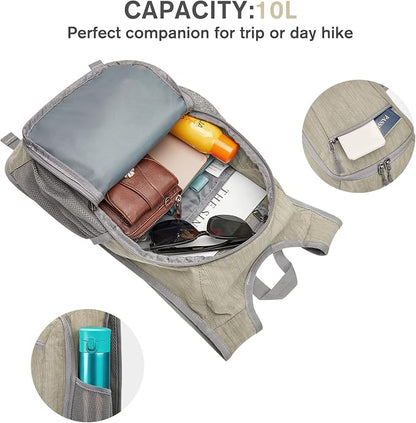 G4Free 10L/15L Hiking Backpack Lightweight Packable Hiking Daypack Small Travel - Image 7