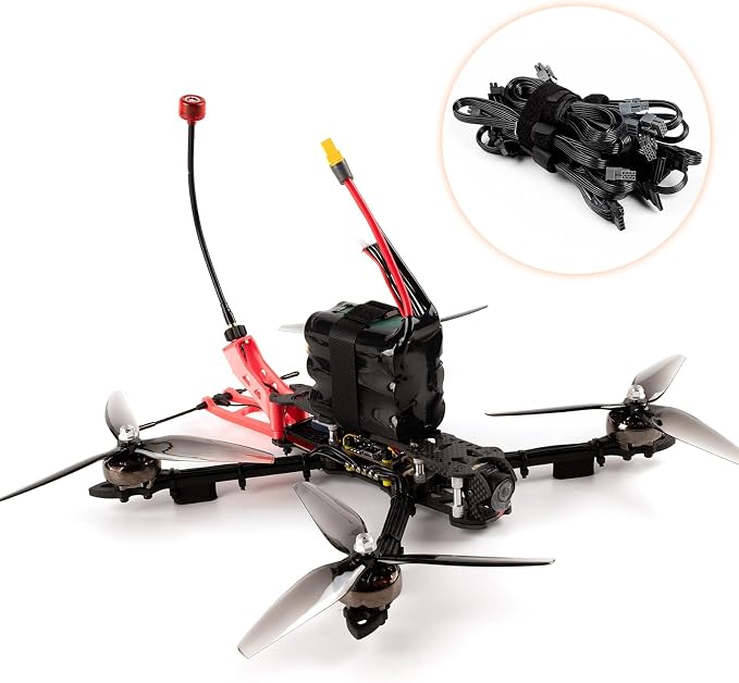 MECCANIXITY 5Pcs Reusable Battery Tie Down Straps, 0.8x16" Red Nylon - Image 5