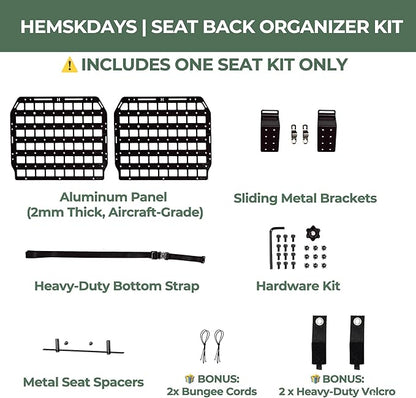 HEMSKDAYS Aluminum Rigid Molle Panel - Image 5