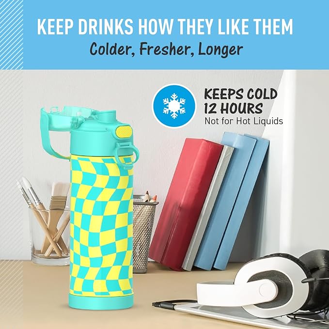 THERMOS FUNTAINER 16 Ounce Stainless Steel Vacuum Insulated Bottle - Image 5