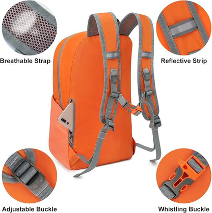 G4Free 24L Lightweight Packable Hiking Backpack Small Sport Travel Daypack - Image 8