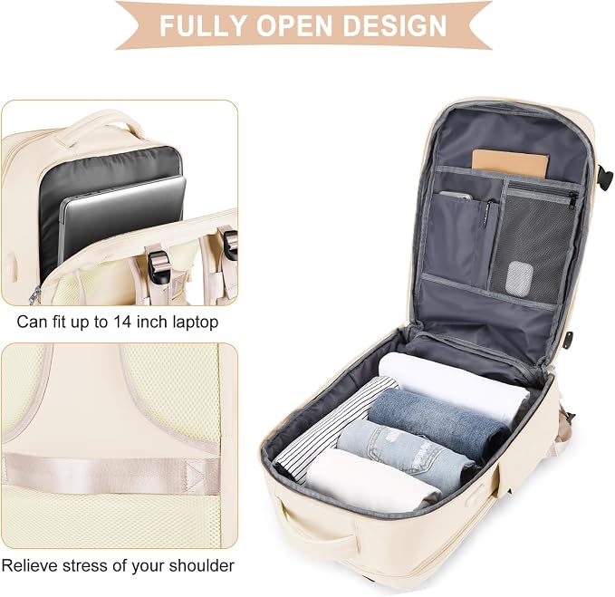 coowoz Large Casual Travel Backpack - Image 6