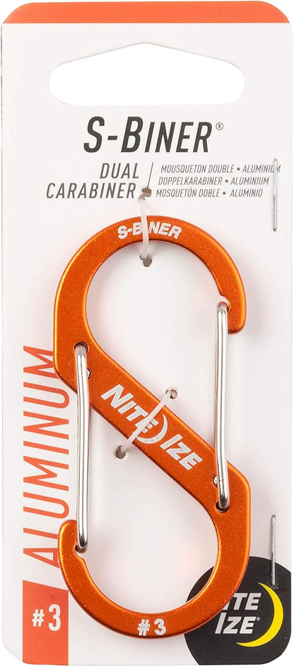 Nite IZE S-Biner Dual Carabiner Aluminum by Nite+Ize