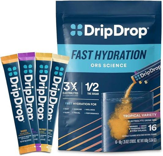 DripDrop Hydration Packets by DripDrop