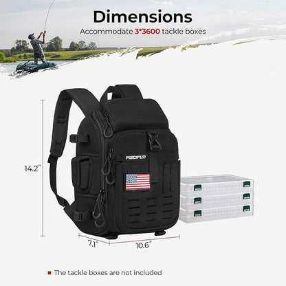Piscifun Fishing Tackle Backpack - Image 6