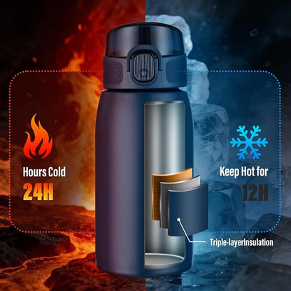 Insulated Water Bottle 12 oz - Image 3