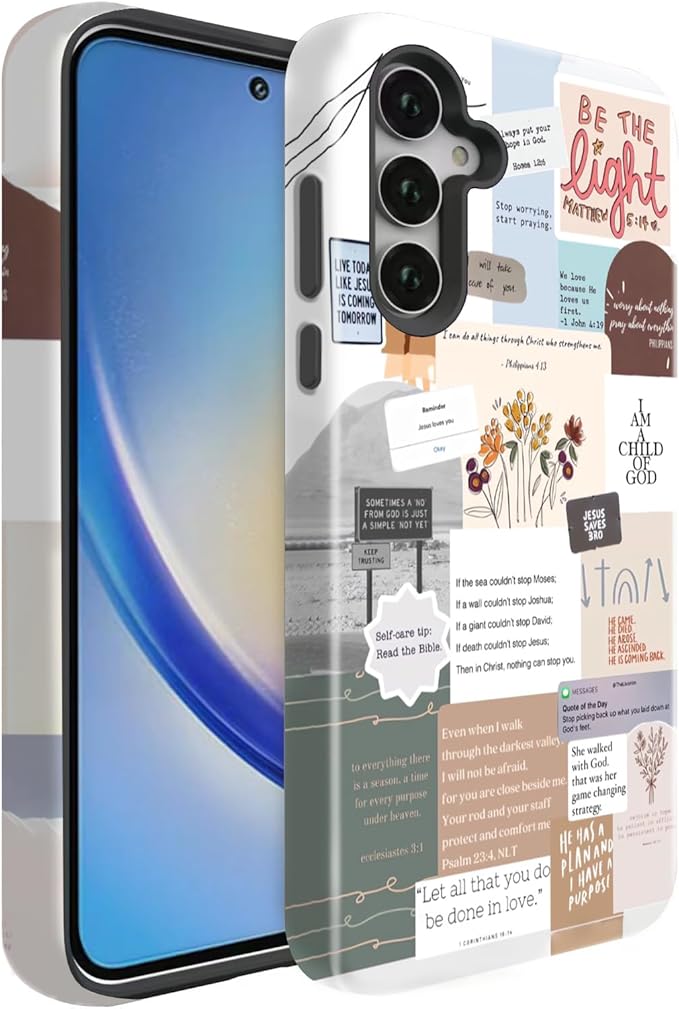 Compatible for Samsung Galaxy A37 5G Case, Dual Layer Heavy Duty 2 in 1 by BSMOSPER
