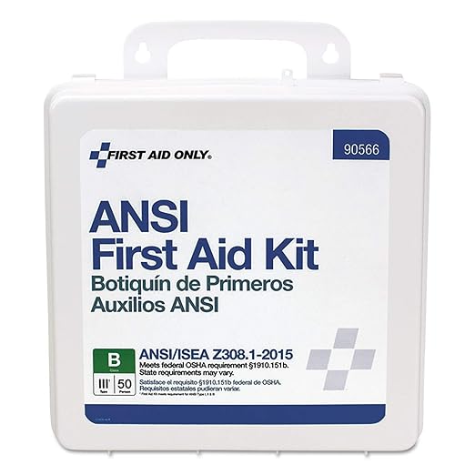 First Aid Only 90566 ANSI B 2015 and OSHA Compliant First Aid Kit, 50-Person - Image 5