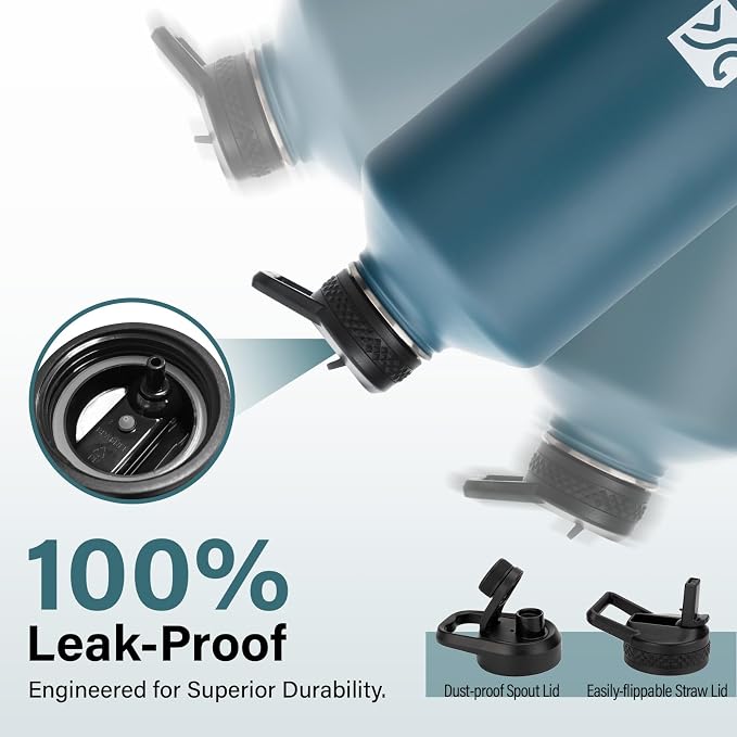 DYSANKY 1 Gallon Water Bottle Insulated | Thickened Stainless Steel Vacuum - Image 6