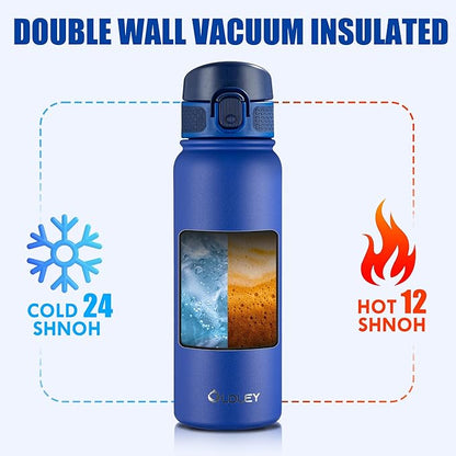 OLDLEY 20 Oz Insulated Stainless Steel Water Bottle - Image 6