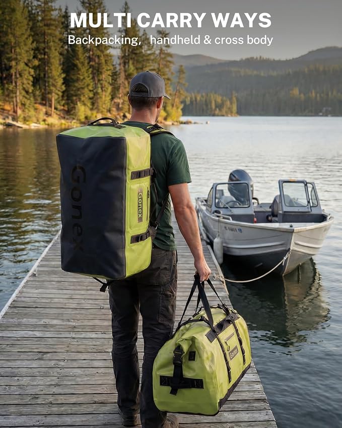 Gonex Waterproof Duffel Bag, 120L Heavy Duty Dry Duffle Bag - Image 4