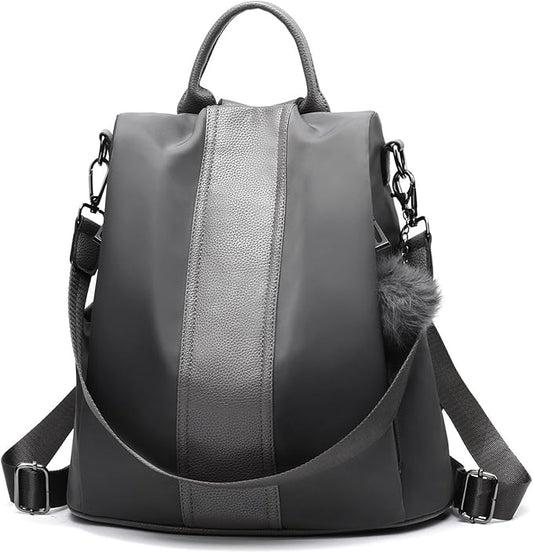PINCNEL Women Backpack Purse Waterproof Nylon Anti-theft Rucksack Lightweight by PINCNEL