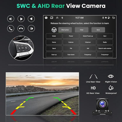 Hikity Android 15 Car Stereo for 2010-2016 Jeep Patriot Compass, 10.1 Inch - Image 6