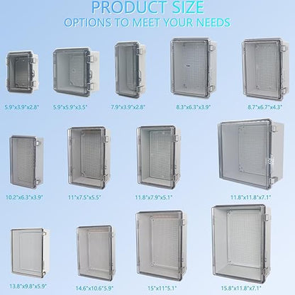 IP67 Waterproof Junction Box, ABS Plastic Electrical Enclosure - Image 5