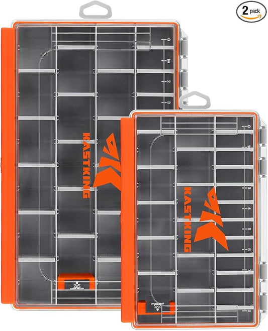 KastKing HyperSeal Waterproof Tackle Box, Waterproof 3600 and 3700 Tackle Trays by KastKing