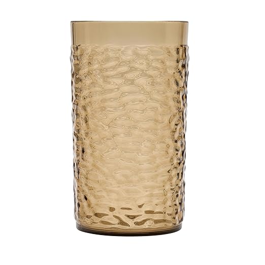 G.E.T. 3316-SM-EC Heavy-Duty Shatterproof Plastic Pebbled Tumbler, 16 Ounce - Image 2