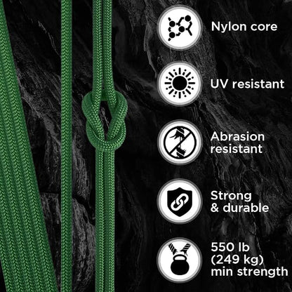 TECEUM 5/32" Paracord Rope 1000 – 1000ft / 200ft / 100ft / 50ft – Tactical - Image 3