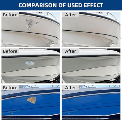 FENFANDAS Fiberglass Boat Repair Kit, Gel Coat Repair Kit - Image 3