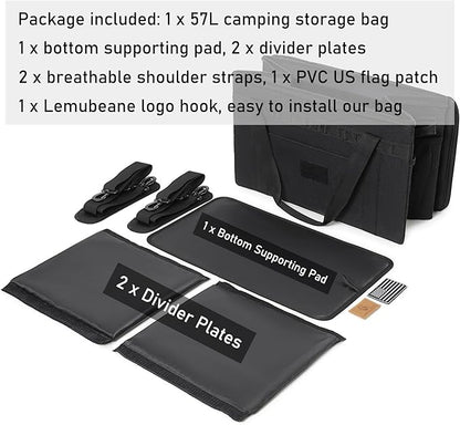 Tactical Camping Storage Bag Utility Tote Bag Camping Kitchen Organizer - Image 4