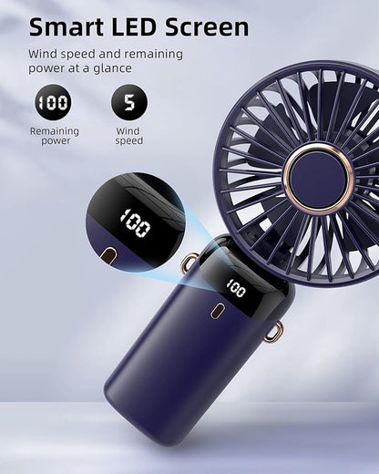 Koonie Portable Handheld Fan, Battery Operated Fan - Image 4