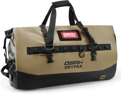 OSAH DRYPAK Waterproof Duffel Bag 25L/40L/60L – Heavy-Duty Motorcycle Tail Bag by OSAHDRYPAK