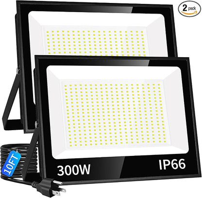 ISUERFY 300W LED Flood Light Outdoor by ISUERFY-BornforGlowParty