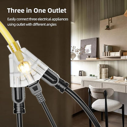 100 FT Outdoor Extension Cord - Image 3