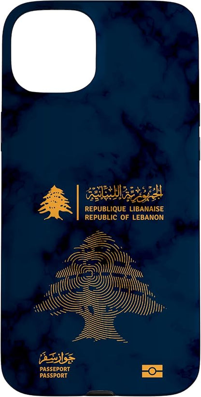 Lebanon, Lebanon Passport, Lebanon Flag, Lebanon map. Case by Unknown