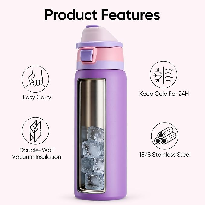 Fijinhom 32 oz Insulated Water Bottle - Image 6