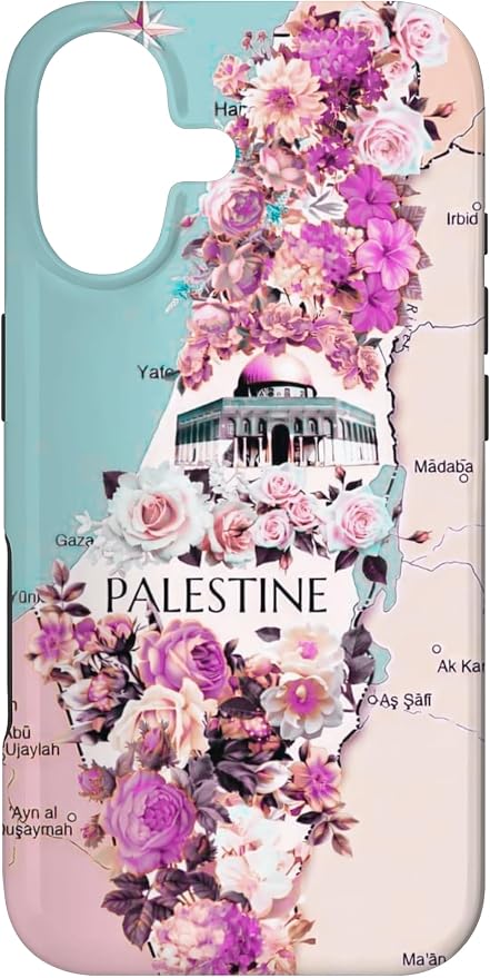 Palestine Map Palestine Map Case by Unknown