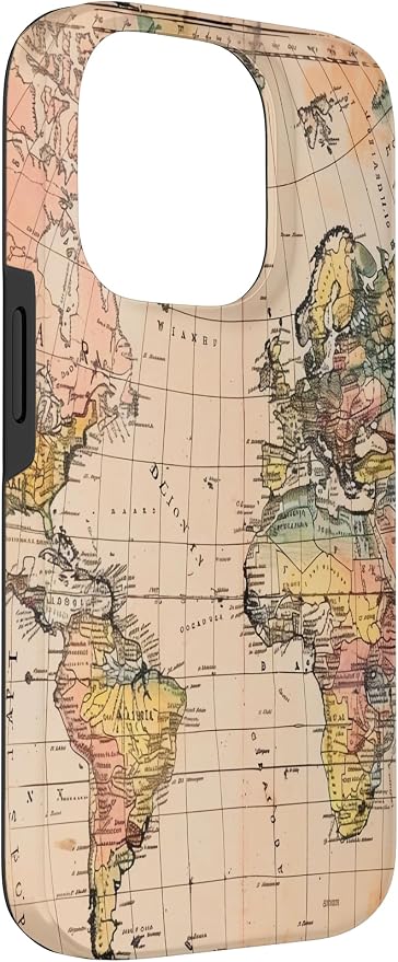 World Map, Old Map of the World Case - Image 3