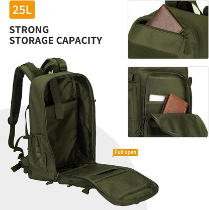 HUNTVP Tactical Backpack Military MOLLE Backpack Hunting Rucksack Gear Assault - Image 5