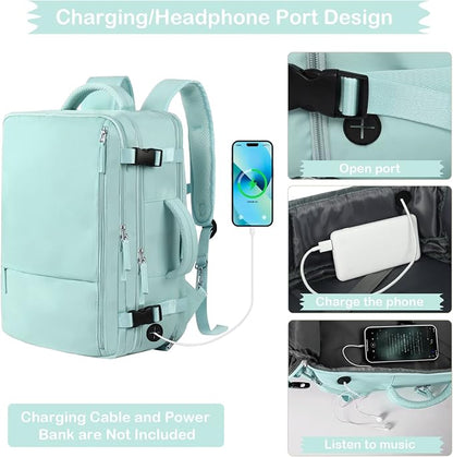 Hanples Carry on Backpack, Laptop Travel Backpack - Image 7