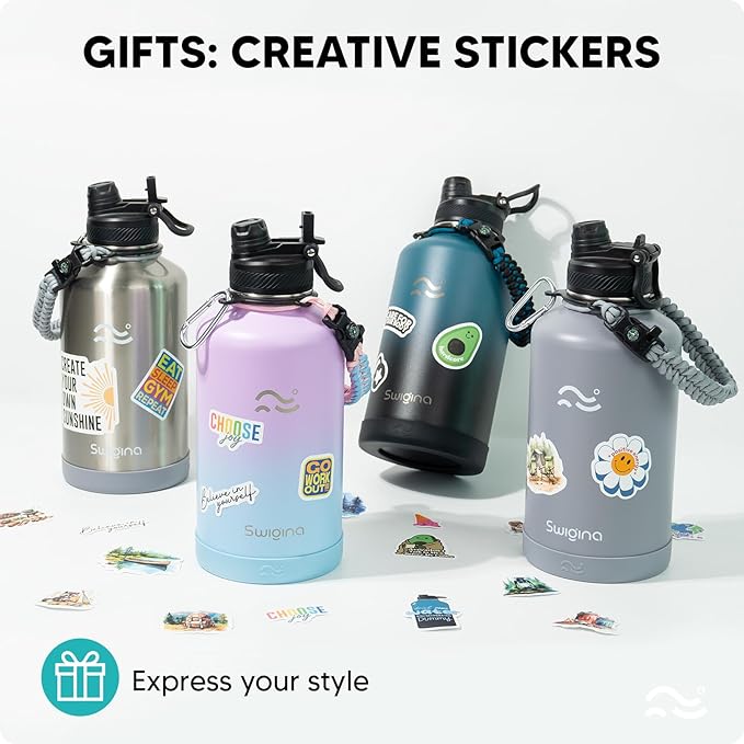 Swigina 64 oz Insulated Water Bottle - Image 5