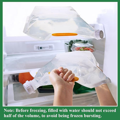 Tessco for you 36 Pcs 1.3 Gallon Collapsible Water Storage Bag Water Container - Image 6