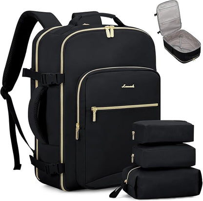 LOVEVOOK Travel Backpack for Women & Men 50L, Airline Approved Carry On by LOVEVOOK