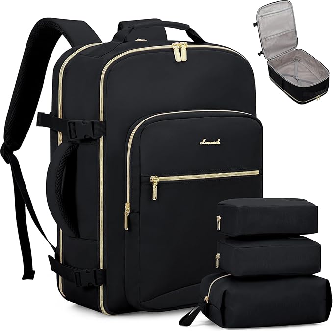 LOVEVOOK Travel Backpack for Women & Men 40L, Airline Approved Carry On by LOVEVOOK