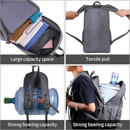 FENGDONG 35L Lightweight Foldable Waterproof Packable Travel Small Hiking - Image 3